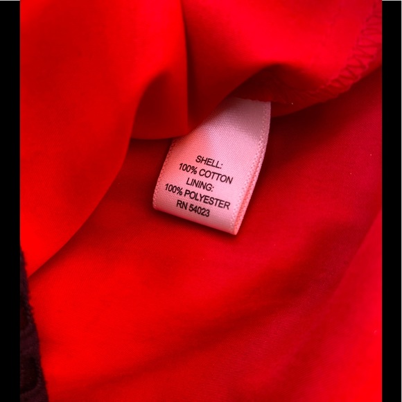 Banana Republic Navy Blue/Red Geo Eyelet Lace sleeveless Short Peplum Dress - Picture 8 of 13